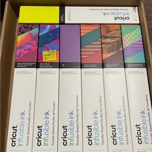 Cricut Infusible Ink Materials Lot